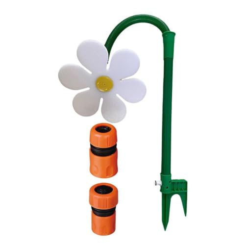 Dancing Daisy Sprinkler, Crazy Daisy Sprinkler, Funny Sun Flower Dancing Daisy Sprinkler Lawn Watering Sprinkler Sprayer, Garden Watering Tools for Garden, Rasen, Courtyard von Sbyzm