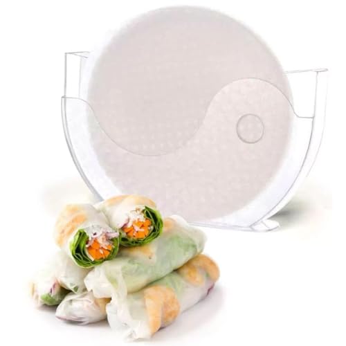 Reispapierverpackungen, 1 x Reispapier-Wasserschale, Frühlingsrollen-Verpackung, Wasserschale, Reispapierhalter von Sbyzm