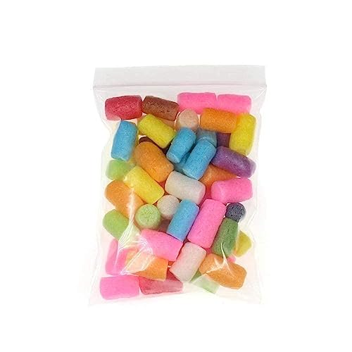 Sbyzm 50 stücke PVA Farbige Nuggets Angeln Wasserlösliche PVA Foam Up Karpfen Rig Tackle Karpfen Rig Zubehör Tackle Zubehör Schwimmer Alarme Nuggets Rig Outdoor Stick, Angeln Schwimmer Outdoor Zubehör von Sbyzm