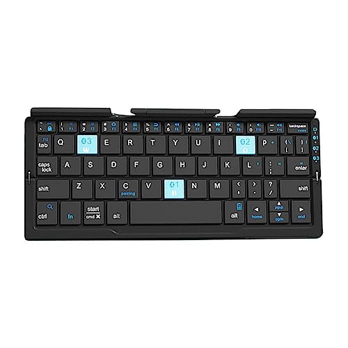 Sbyzm Mini Folding Bluetooth Wireless Keyboard For Tablet Phone Lightweight Portable Android Wi Keypad G8J8 Bluetooth For IOS Foldable von Sbyzm