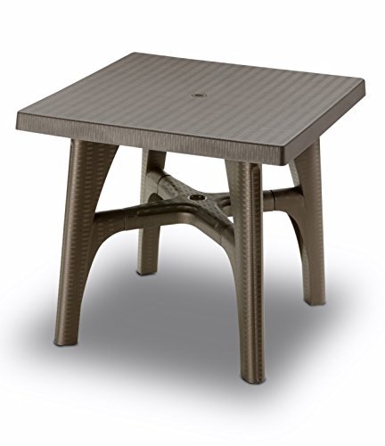 Scab Rudiano SAB335 Geflochtener Tisch, Taupe von Scab Rudiano