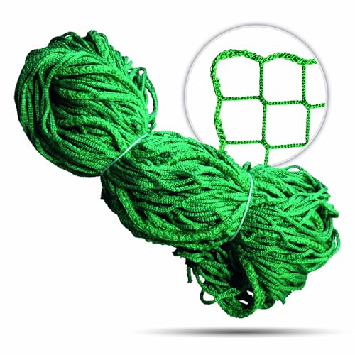 Huck Schutznetz - [10qm Fläche] Sicherheitsnetz aus Nylon - Gerüstnetz - Stabiles Rausfallschutz Netz - Absperrnetz - Fallschutznetz, Relingsnetz & Seitenschutznetz für Gerüste - 2 x 5 m von Scafom-rux