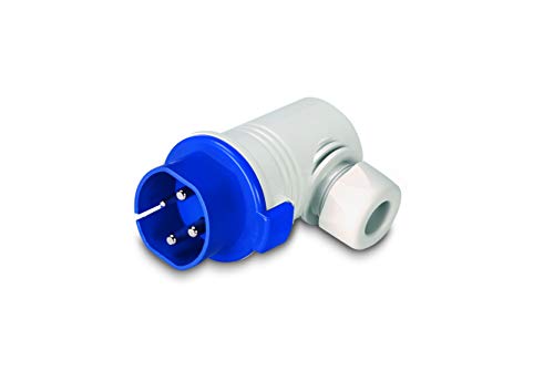 SCAME – 200;01633A Gerader mobiler Stecker zum Laden von Elektrofahrzeugen 2P+E – mobiler elektrischer Stecker Typ 3A – mobiler Stecker 220 V 16 A IP44 von Scame