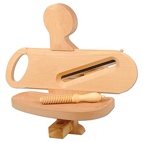 Scampolo Speckschneidemaschine aus Holz, hochwertig, ideales Geschenk von Scampolo Design