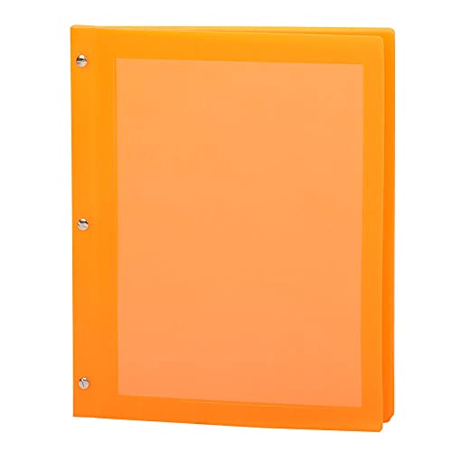 Speisekarte, A4, 8 Einschubtaschen - Orange von Scampolo Design