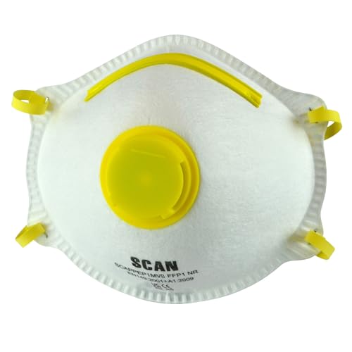 Scan Moulded Valved Disp Mask FFP1(3) von Scan