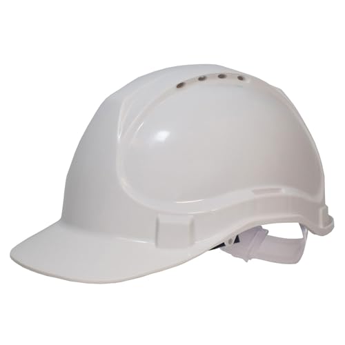 Scan Std Industrial Safety Helmet conforms to: EN397:2012 + A1:2012 White von Scan