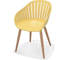 ScanCom Nassau carver easy Stuhl mit Holz Beine von ScanCom