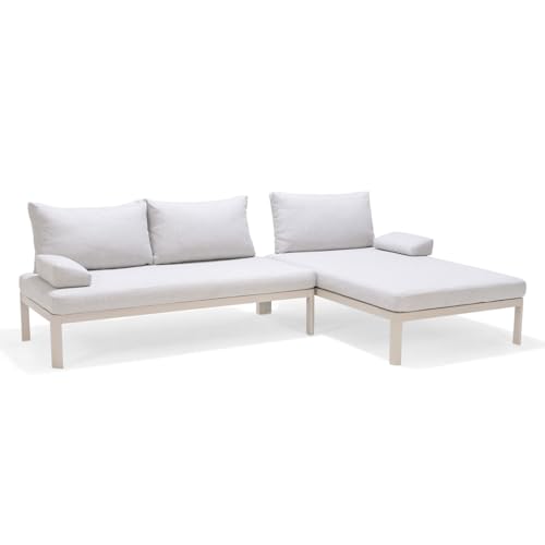Scancom Eckloungesofa-Set 'Berlin', Creme von Scancom