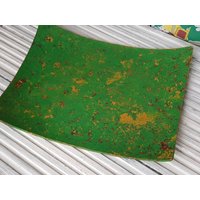 Grasgrünes Shabby Chic Tablett von ScandiJen
