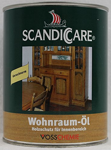 1L Scandiccare Wohnraumöl Wohnraum Öl Holzöl Holz Möbelöl von Scandiccare