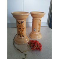 2Er Set Schweden Kerzenhalter Von Rosa Ljung Deco Helsingborg.wohndekor.1970Er Jahre 2Er Set Schweden Kerzenhalter Von Rosa Ljung Deco Helsingborg.wohndekor.1970Er Jahre von ScandinaviJulBox