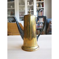 Seltener Antiker Wmf Jugendstil Kaffeetopf, Monogramm, Ornament, Geschenk von Scandinaviafinds