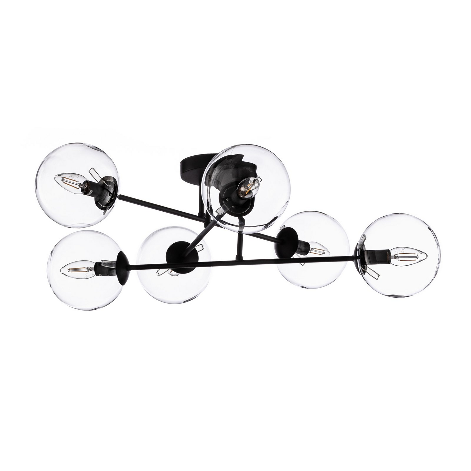 Scandinavian Choice Deckenleuchte Glassy Deckenlampen 6 Flg. Gerade Glas Klar44 B-Ware Scandinavian Choice Deckenleuchte Glassy Deckenlampen 6 Flg. Gerade Glas Klar44 B-Ware von Scandinavian Choice