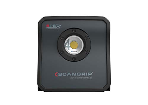 SCANGRIP LED-Strahler NOVA 4 SPS inkl. Zusatzakku 30 W 400-4000 lm Li-Ion 4000 mAh 11,1 V IP67 von Scangrip