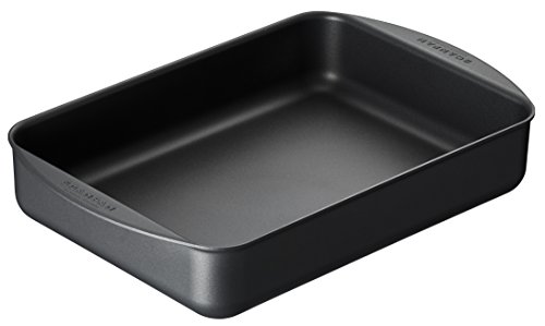 SCANPAN Classic 34 x 22 cm Roasting Pan, Black von Scanpan