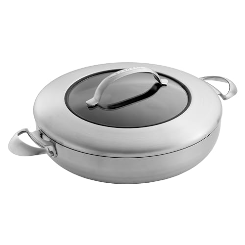 Scanpan 65113200 Chef Pfanne mit Deckel - CTX, 32 cm von Scanpan