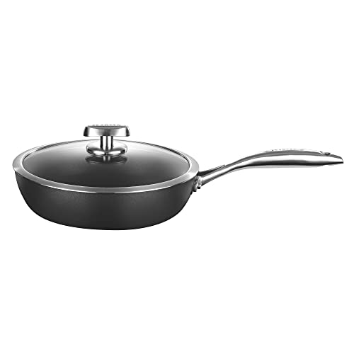 Scanpan 68102600 Schmorpfanne mit Deckel - Pro IQ, 26 cm von Scanpan