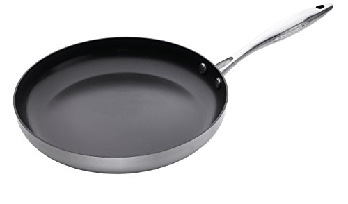 Scanpan CTX Bratpfanne 32 cm | Multifunktionale Pfanne Induction mit Edelstahlgriff | Für alle Herdarten geeignet | Stratanium Antihaftbeschichtung | Ofenfest von Scanpan