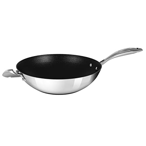 Scanpan HaptIQ Edelstahl-Aluminium-Wok, 32,5 cm von Scanpan