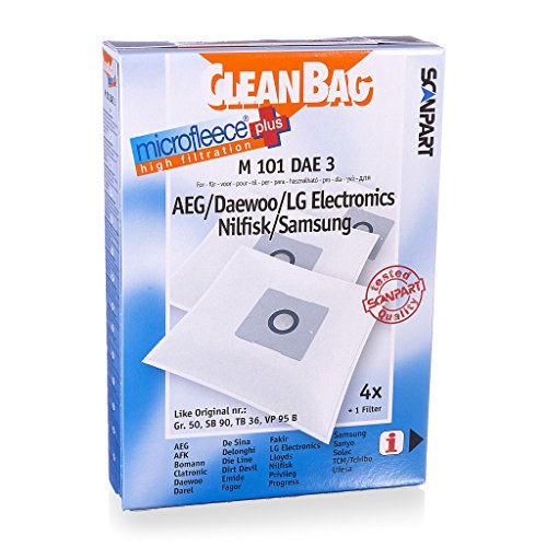 CleanBag M 101 DAE 3 Staubbeutel, Weiss/Opulenter Garten, Weiß CleanBag M 101 DAE 3 Staubbeutel, Weiss/Opulenter Garten, Weiß von Scanpart