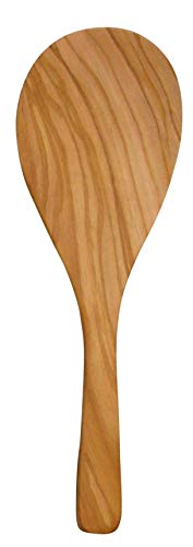 scanwood Reislöffel aus Olivenholz, Länge 21 cm, natürliche Holzmaserung von Scanwood