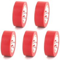 Band 15 mm pvc elektrische Scapa 2702 rot x 5 - Rouge von Scapa