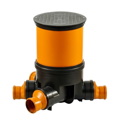 ScarMaxx - KG Schacht, Revisionsschacht, Abwasserschacht DN400 / DN110, Komplet Set, Schachtboden, 0,5m KG Rohr und Deckel - Belastungsklasse A15, Belastbar bis 1,5, Material PVC-U ScarMaxx - KG Schacht, Revisionsschacht, Abwasserschacht DN400 / DN110, Komplet Set, Schachtboden, 0,5m KG Rohr und Deckel - Belastungsklasse A15, Belastbar bis 1,5, Material PVC-U von ScarMaxx
