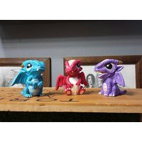 Drachen Statuen 3Er Set | Resin von ScaryGarycreations