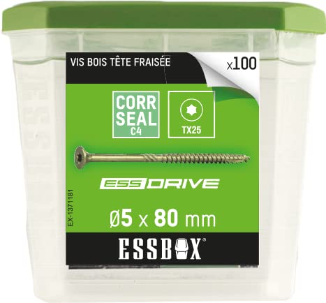 Scell-It Waldschild -Schaltschraube - Ø5 mm x 80 mm - Box von 100 - Ex -1371181 von Scell-it