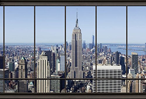 Scenolia Fototapete Poster-Tapete PENTHOUSE NEW YORK 4x2,70m Dekorative XXL Qualität HD von Scenolia