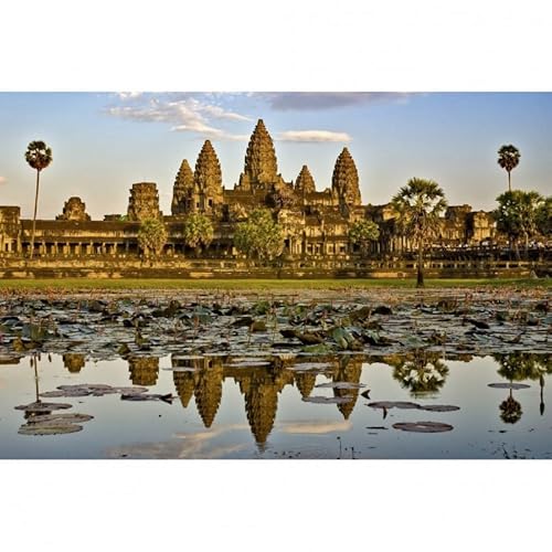 Scenolia Angkor Wandbild Acrylglas 60x40 cm | Wandbild Qualität | 100% von Scenolia