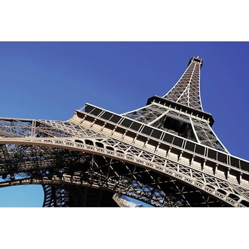 Scenolia Bild auf Leinwand Eiffelturm Paris 60 x 40 cm | Wanddeko | 100% von Scenolia