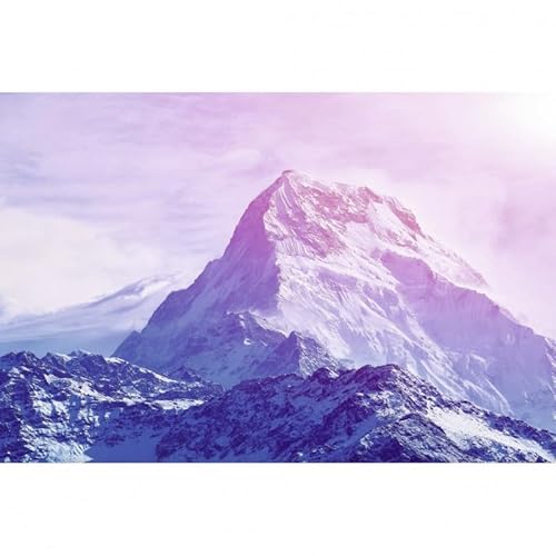Scenolia Bild auf Leinwand High Montagne 60 x 40 cm | Wanddeko | 100 von Scenolia