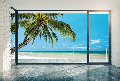 Scenolia Wandbild Panorama-Druck AT HOME 4x2,70m - Deko und Bilder XXL Qualität HD von Scenolia