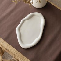 Wolke Form Beton Tablett Minimal Wohnkultur Geschenk Kerzen Tropfschale Geburtstagsgeschenk Für Freund Schmuckstück Schmuck Dish Handmade Accent von ScentedGlowCreations