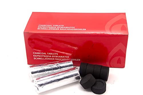Scentolino Räucherkohle Schnellzünder Räuchern 20 Rollen Ø 27mm 120 Stück von Scentolino