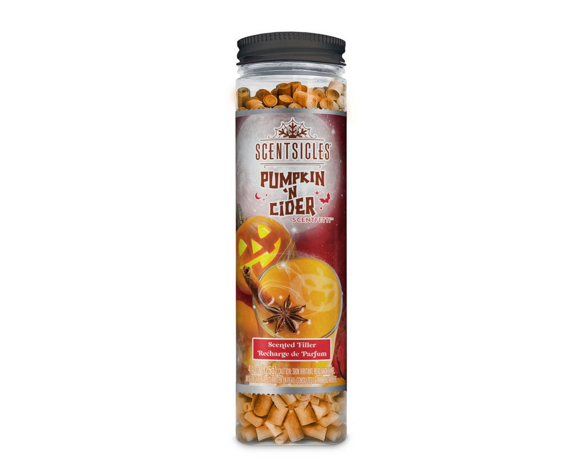 Scentsicles Duftkerze Duftgranulat Scentfetti Pumpkin 'n Cider (1-tlg), Brenndauer, Duftkerze Süß & Würzig von Scentsicles