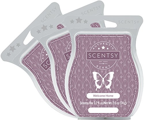 Scentsy, Welcome Home, Scentsy Bar Wickless Duftwachs für Duftwachstörtchen, 100 ml, 3er-Pack von Scentsy