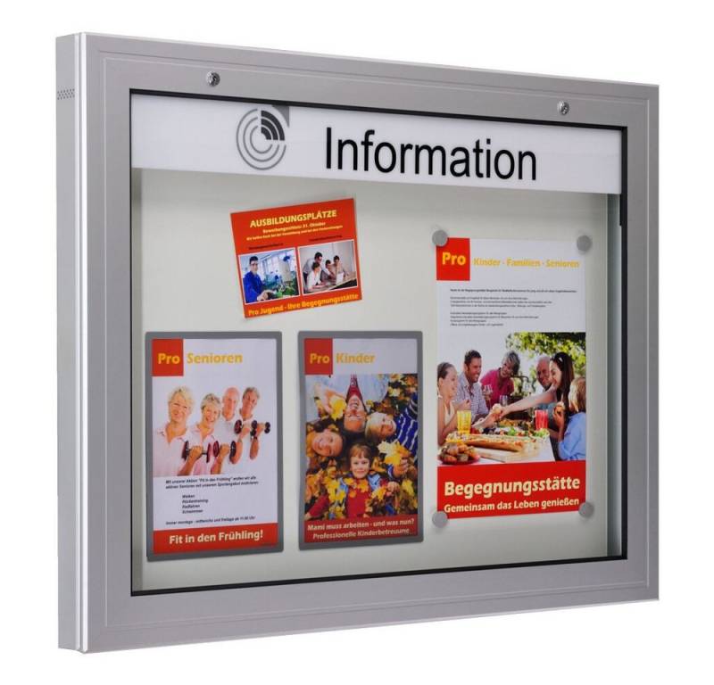 Schaar Design Stauraumvitrine Schaukasten K-Serie, Querformat Für den Innen- und Außenbereich geeignet von Schaar Design
