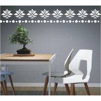 Blattranke - Schablone Zum Dekorieren, Malerschablone, Bordüre, Wanddekor, Dekorfries, Wandfries, Wandornament, Wandmalerei, Wandschablone Blattranke - Schablone Zum Dekorieren, Malerschablone, Bordüre, Wanddekor, Dekorfries, Wandfries, Wandornament, Wandmalerei, Wandschablone von Schablonenmaler