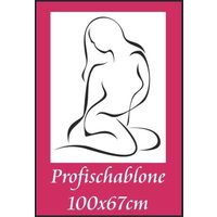 Schablone Für Maler - Frauenakt Wahlweise Motivgröße 30x21cm, 60x42cm Oder 90x63cm, Wandschablone Die Dekorative Gestaltung Ihrer Wände Schablone Für Maler - Frauenakt Wahlweise Motivgröße 30x21cm, 60x42cm Oder 90x63cm, Wandschablone Die Dekorative Gestaltung Ihrer Wände von Schablonenmaler