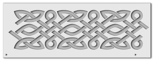 Wandschablone Keltisches Band 3 (40 x 15 cm) von Schablono