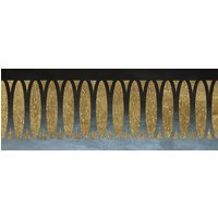 Wandschablone Stencil Zierleiste Artdeco 1660 von Schablono