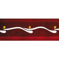 Wandschablone »Wellig« 0961 von Schablono