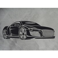 stencil Wandschablone »Audi R8« von Schablono