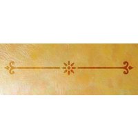 stencil Wandschablone »Spange« von Schablono