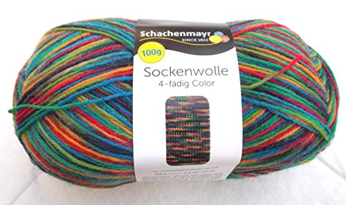 100g Sockenwolle 4-fädig - Farbe 00186- exotic - die klassische Sockenwolle in höchster Qualität. 100g Sockenwolle 4-fädig - Farbe 00186- exotic - die klassische Sockenwolle in höchster Qualität. von Schachenmayr since 1822