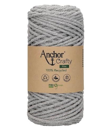 Anchor Crafty Fine ca. 65 m 00112 ash 250g von Schachenmayr