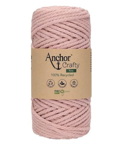 Anchor Crafty Fine ca. 65 m 00115 rose 250g von Schachenmayr